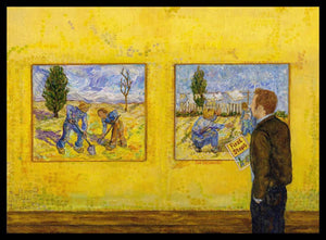 LIMITED EDITION: Fine Art Print 'First Steps' - Spring Owls - Painting - artwork - Spring Owls