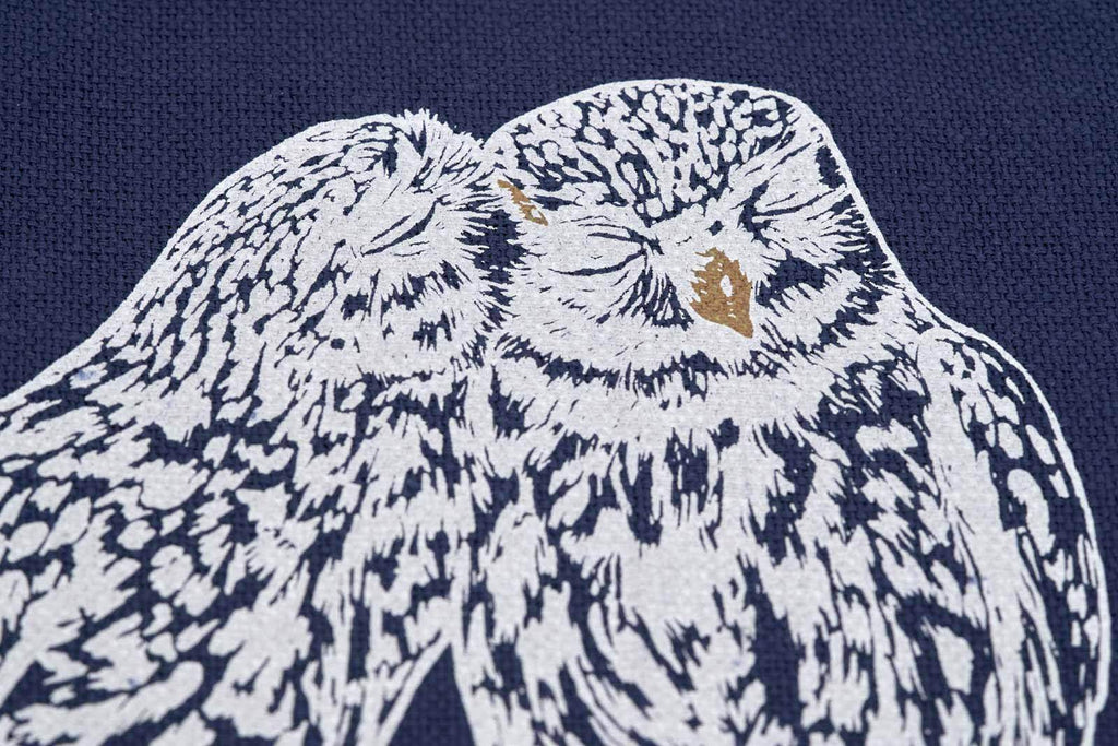 Love Birds Tote Bag (recycled cotton) - Spring Owls - Tote - eco-friendly, Econscious, ethically made, owls, recycled cotton, Spring Owls Logo, sustainable, Tote, Totes - Spring Owls