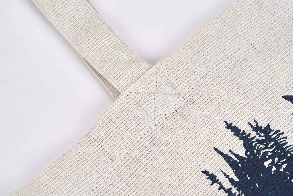 Harvest Moon Tote Bag (recycled cotton) - Spring Owls - Tote - blood red moon, eco-friendly, Econscious, ethically made, forest, japan, sustainable, Tote, Totes - Spring Owls